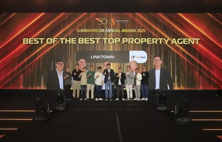 Raih Penghargaan Best of The Best Agent, Linktown Bidik Omzet Rp3,5 Billion