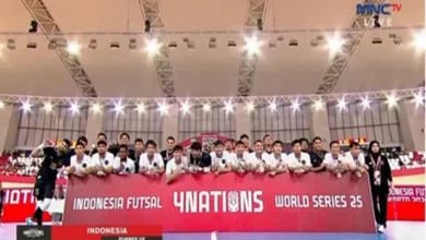 Ranking FIFA Timnas Futsal Indonesia usai Jadi Runner-Up 4 Nations World Series