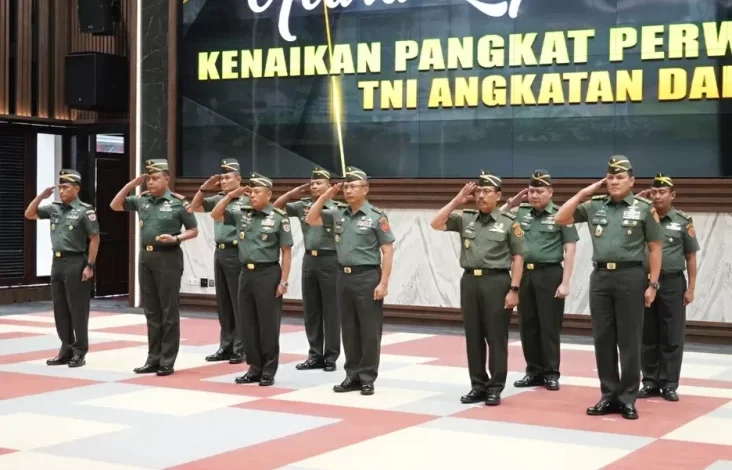 Selamat, 12 Kolonel Pecah Bintang pada Mutasi TNI Februari 2025