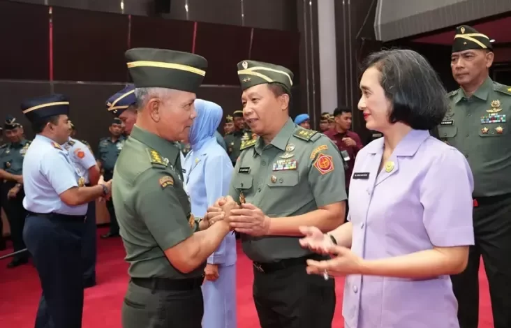 Selamat! 32 Perwira Tinggi TNI Naik Pangkat