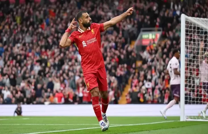 Semifinal Piala Kejuaraan Inggris: Waktu senja Bersejarah Mo Salah di dalam area Anfield