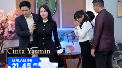 Sinopsis Sinetron Cinta Yasmin Eps 233: Hasil Sidang Ajeng Diputuskan, Yasmin Kecewa