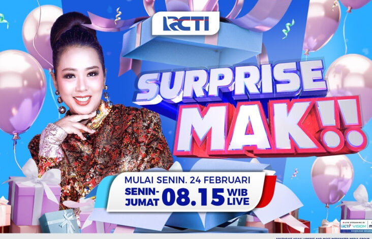 SURPRISE MAK!! Waktu Waktu Pagi Hari Makin Seru & Penuh Kejutan di area area RCTI!