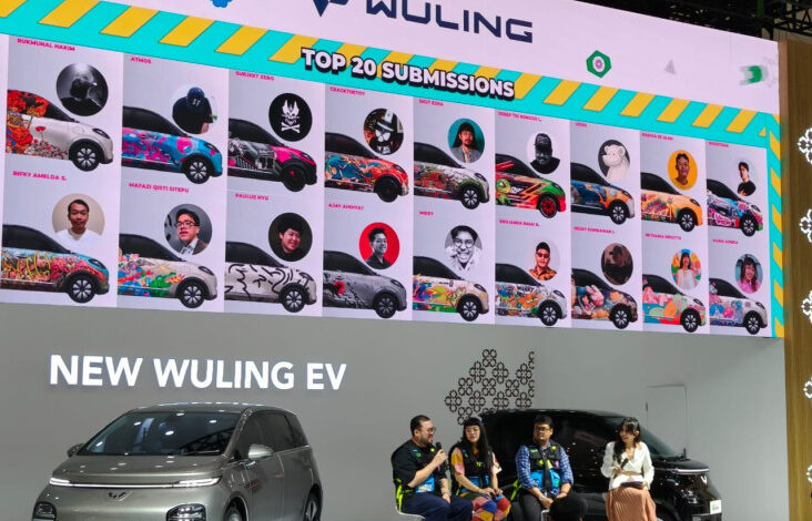 Wuling BinguoEV Jadi Wadah Seniman JICAF Berkreasi