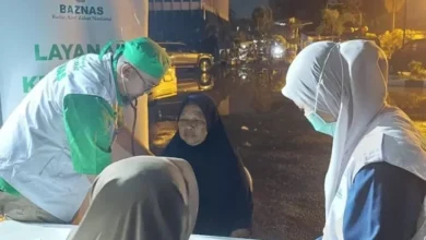Baznas Periksa Aspek Aspek Kesehatan Warga Korban Banjir di Jaksel juga Jaktim