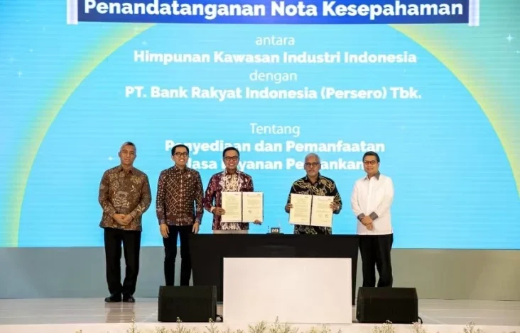 BRI Gandeng HKI Dorong Pertumbuhan Perekonomian serta juga Optimalisasi Kawasan Industri