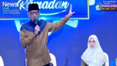 Ceramah Sejuk Ustaz Zacky Mirza di tempat tempat Tabligh Akbar Nikmatnya Ramadan, Bawa Kedamaian