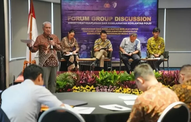 Diskusi Korlantas Polri Ungkap Angka Kecelakaan Lalu Lintas pada Kalangan Remaja Tinggi