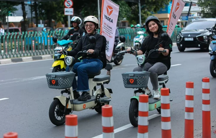 Hadir di tempat tempat DKI DKI Jakarta Lebaran Fair 2025, Rencana Yadea Green E-mobility Fund Diluncurkan