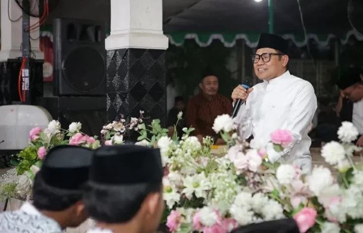 Hadiri 1.000 Hari Wafat KH Dimyati Rois, Gus Imin: Beliau Rujukan PKB