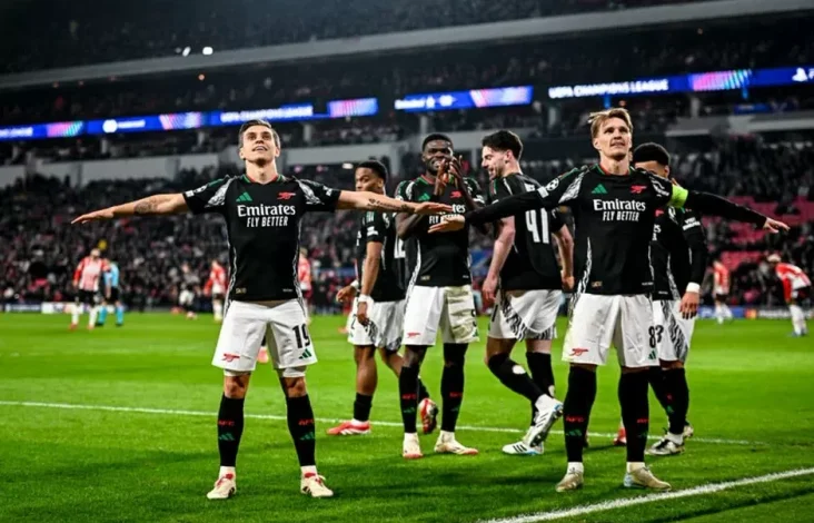 Hasil Leg 1 Babak 16 Besar Turnamen Champions: Arsenal Pesta Gol, Real Madrid Gulung Atletico