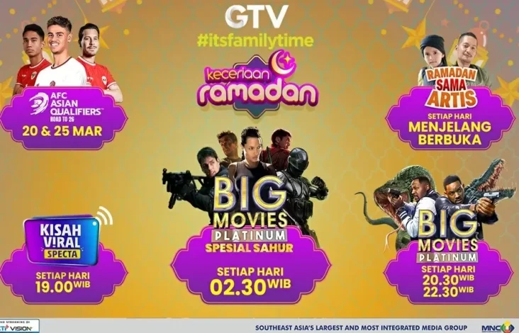 Its Family Time! GTV Siapkan Program-program Seru yang digunakan Temani Periode Puasamu di Keceriaan Ramadan!