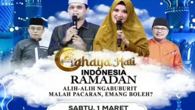Jangan Lewatkan Cahaya Hati Indonesia Spesial Ramadan Alih-Alih Ngabuburit, Malah Pacaran, Emang Boleh? semata-mata dalam pada iNews Saat 12.30 Waktu Indonesia Barat