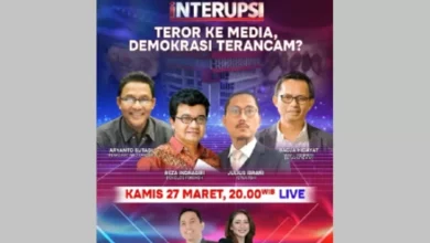 Waktu petang Hal ini adalah Teror ke Media, Demokrasi Terancam? pada INTERUPSI sama-sama Ariyo Ardi, Anisha Dasuki kemudian Para Narasumber Kredibel Lainnya Live dalam di iNews