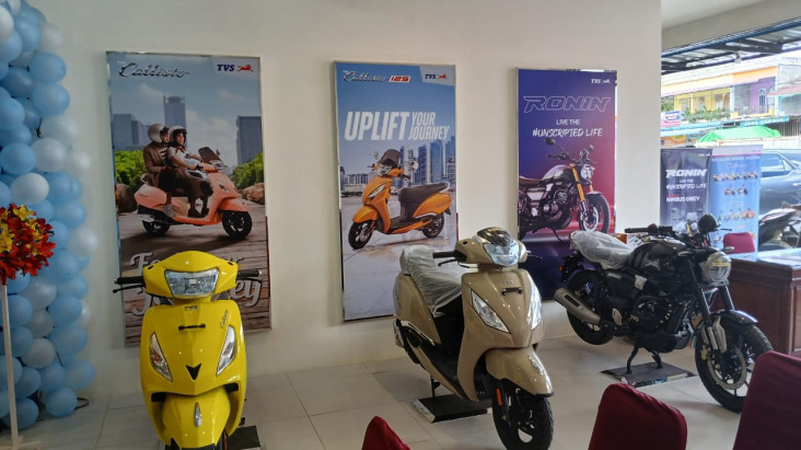 Memperluas Jaringan, TVS Buka Dealer Baru pada Ngabang