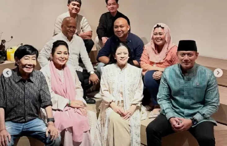 Momen Anak-anak Mantan Presiden Kumpul dalam tempat Ultah Didit Prabowo