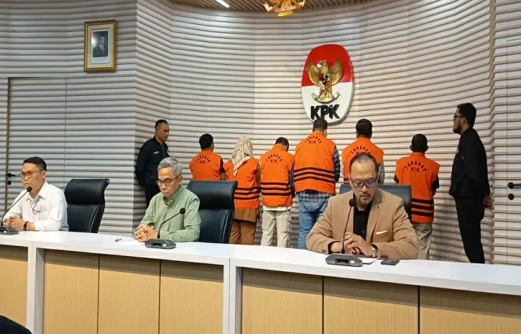 OTT di OKU Sumsel, KPK Tetapkan 6 Tersangka