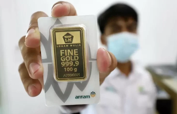 Penguasaan Harga Emas Antam Terhenti, Satu Gram Dibanderol Rp1.706.000