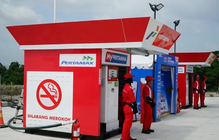 Pertamina Sebar 57 Modular Urai Kepadatan Mudik Lebaran di dalam area SPBU Rest Area