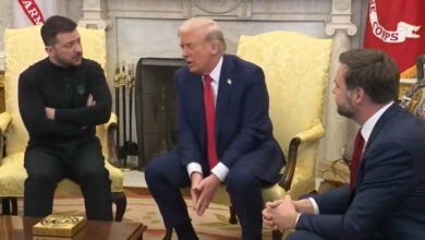 Rakyat tanah tanah Ukraina Marah pada waktu Zelensky Dipermalukan Trump