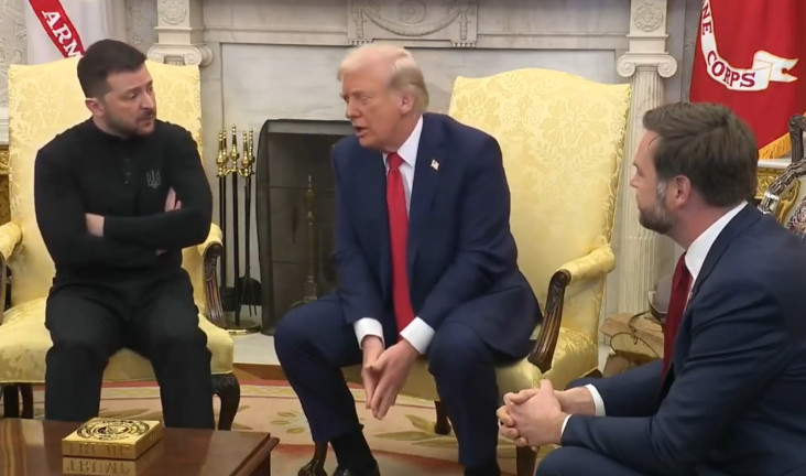 Rakyat tanah tanah Ukraina Marah pada waktu Zelensky Dipermalukan Trump