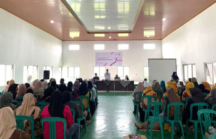 Sadar Kanker Sejak Dini, PERURI Gelar Penyuluhan Kemakmuran pada pada Desa Parungmulya