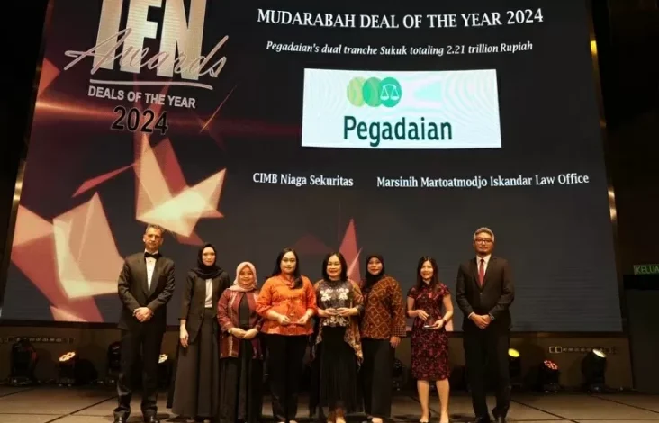 Terjadi Terbitkan Sukuk Mudarabah Berkelanjutan, Pegadaian Raih Penghargaan IFN Global Awards 2024