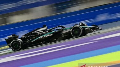 Russell sebut ban jadi kendala yang dimaksud mana membuatnya terlempar dari podium