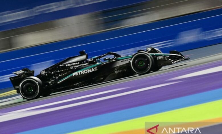 Russell sebut ban jadi kendala yang dimaksud mana membuatnya terlempar dari podium