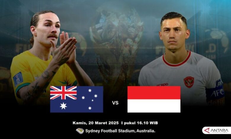 Head to head perjumpaan Nusantara vs Australia