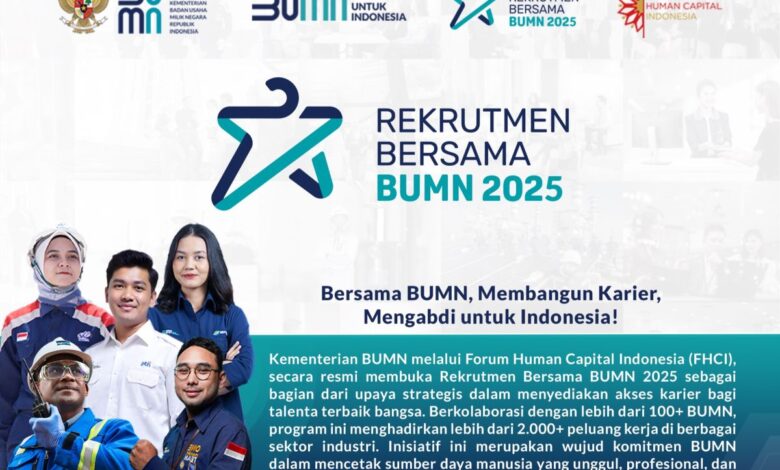 Aturan mengikuti tes online Rekrutmen Bersama BUMN 2025