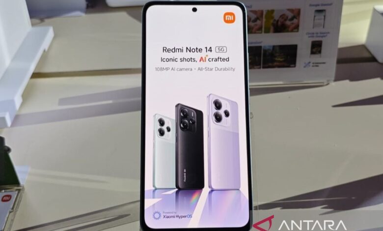 Redmi Note 14 juga Redmi Note 14 5G rilis, ini spesifikasi juga harganya