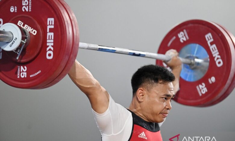 Eko Yuli tergabung pada Grup B Kejuaraan Asia Angkat Besi 2025