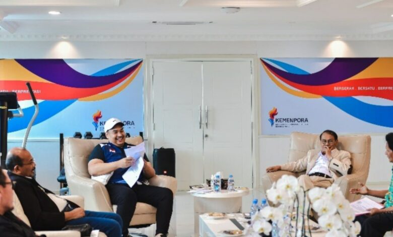 Menpora membantu organisasi baru PTMIC turut kembangkan tenis meja