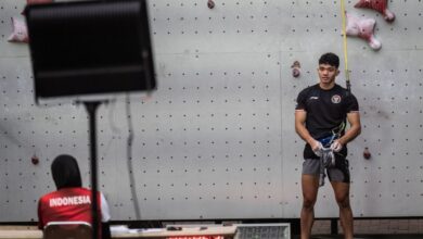 Skuad regu panjat tebing Nusantara untuk IFSC World Cup Bali 2025
