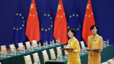 China akan sambut baik lawatan pemimpin UE pada waktu yang mana tepat